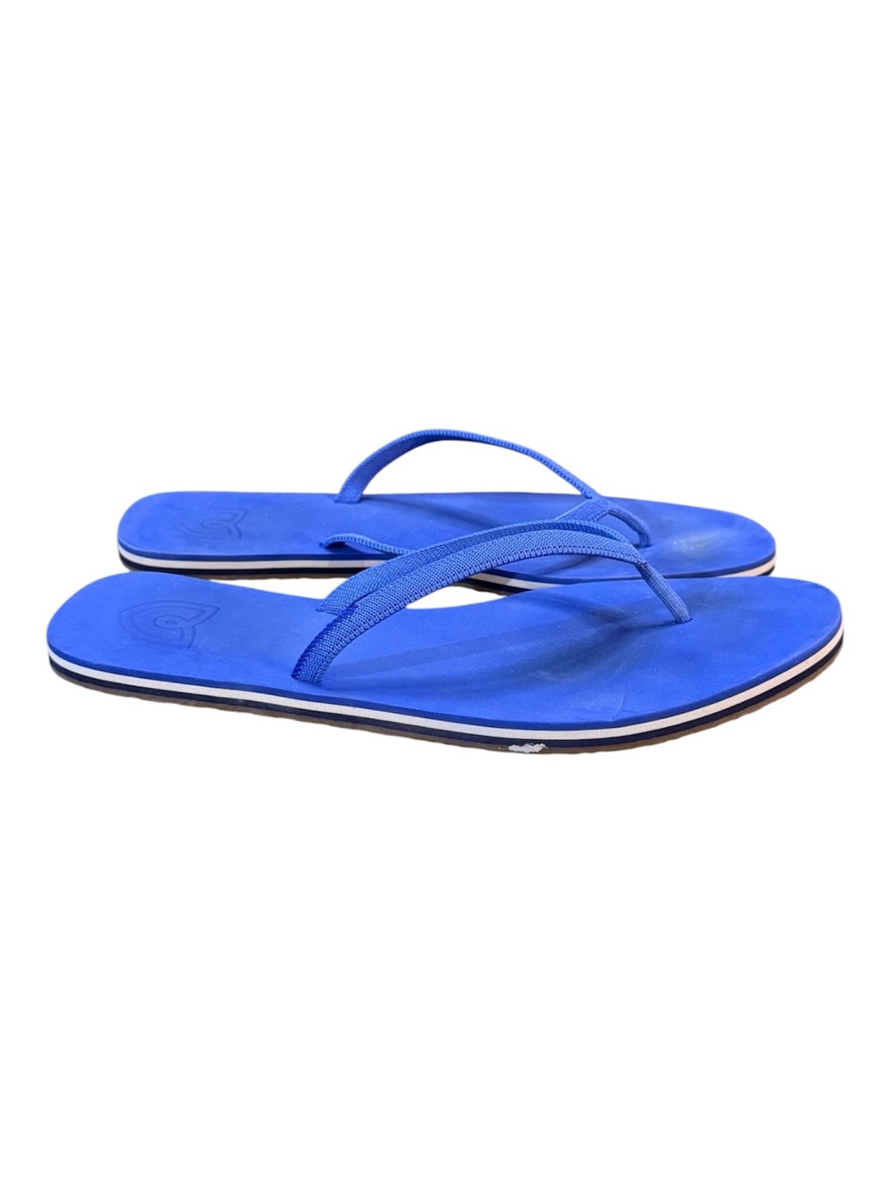 Rothy’s "The Flip" Sandals / Flip Flops in Vibrant Blue Women’s Size 9